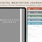Digital Meditation Journal - Muted