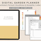 Digital Garden Planner - Autumn