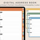Digital Address Book - Boho
