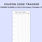 Skinny Classic HP Inserts - Coupon Code Tracker