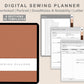 Digital Sewing Planner - Brown
