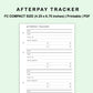 FC Compact Inserts - Afterpay Tracker