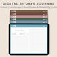 31 Day Digital Journal - Landscape - Muted
