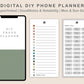 Digital Phone Planner DIY - Neutral