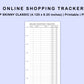 Skinny Classic HP Inserts - Online Shopping Tracker