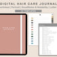 Digital Hair Care Journal - Muted