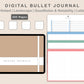 Digital Bullet Journal 200 Pages - Landscape - Pastel