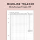 B6 Inserts - Migraine Tracker