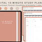 Digital 10 Minute Study Planner - Neutral