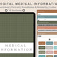 Digital Medical Planner - Neutral