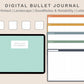 Digital Bullet Journal - 12 Months - Landscape - Boho