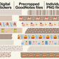 Digital Washi Tape - Light Neutral Baking