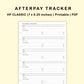 Classic HP Inserts - Afterpay Tracker