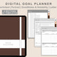 Digital Goal Planner - Brown