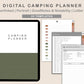Digital Camping Planner - Neutral
