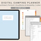 Digital Camping Planner - Autumn