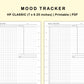 Classic HP Inserts - Mood Tracker