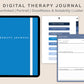Digital Therapy Journal - Classic Blue