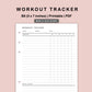 B6 Inserts - Workout Tracker