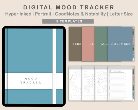 Digital Mood Tracker - Muted