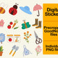 Digital Sticker - Spring