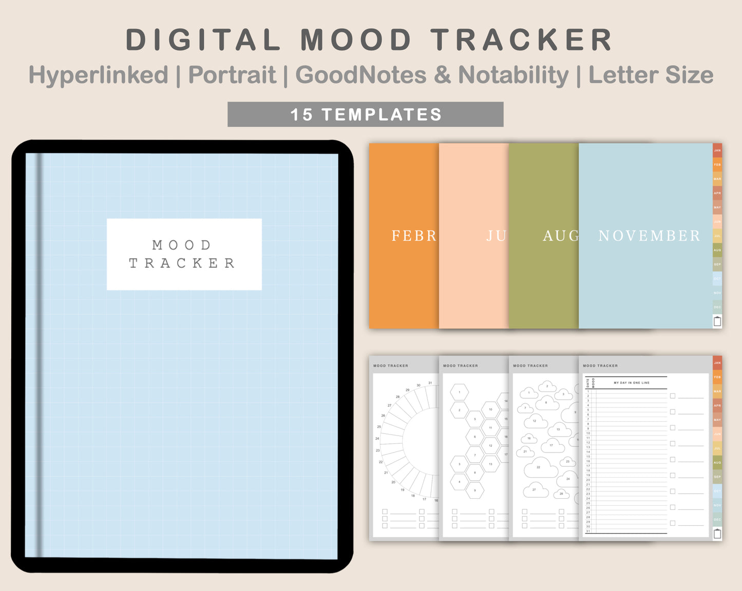 Digital Mood Tracker - Autumn