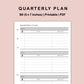 B6 Inserts - Quarterly Plan