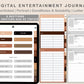 Digital Entertainment Planner - Brown