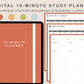 Digital 10 Minute Study Planner - Autumn