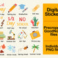 Digital Sticker - School Event