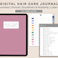 Digital Hair Care Journal - Spring