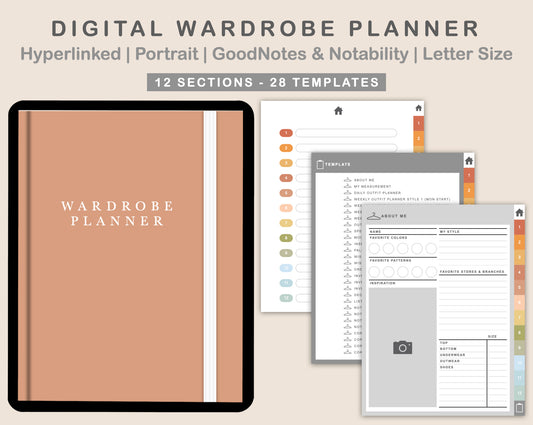 Digital Wardrobe Organizer - Autumn