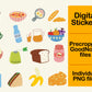 Digital Sticker - Breakfast