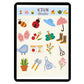Digital Sticker - Spring