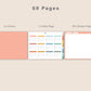 Digital Sticker Book - Landscape - Boho