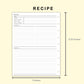 Classic HP Inserts - Recipe