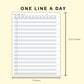 Classic HP Inserts - One Line A Day