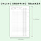 FC Compact Inserts - Online Shopping Tracker