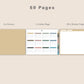 Digital Sticker Book - Landscape - Muted