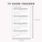 Personal Inserts - TV Show Tracker