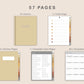 Digital Self Care Planner - Warm