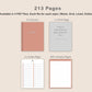 Digital Bullet Journal 200 Pages - Portrait - Neutral
