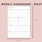 B6 Inserts - Weekly Dashboard