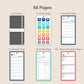 Digital Phone Planner - Colorful