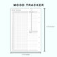 Personal Wide Inserts - Mood Tracker