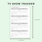 FC Compact Inserts - TV Show Tracker