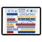Digital Washi Tape - Gentle Blue