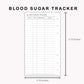 Personal Inserts - Blood Sugar Tracker
