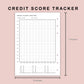 B6 Inserts - Credit Score Tracker