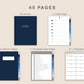 Digital Faith Planner - Classic Blue